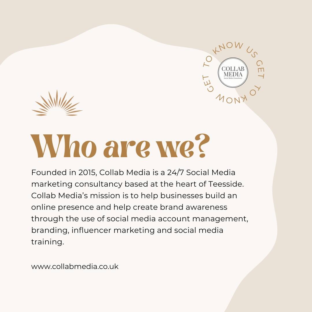 #WeAreCollabMedia - We help businesses all around the world reach their digital marketing objectives.

We understand the power of digital marketing and the importance of putting the social back in social media. 

📱 #CollabDoesSocial #CollabDoesBranding #CollabDoesDigitalTraining 
-
-
-
#socialmediamarketing #branding #graphicdesigner #rebranding #digitalmarketing #marketingcompany #utb #digitalentrepreneur #stocktonontees #teesside #northyorkshire #middlesbrough #diaryofaceo #socialmediatips #marketingtips #supportlocal #smallbusinesssupport